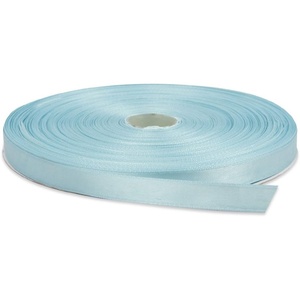 image:image12 Inches x 100 Yards Double Face Solid Satin Ribbon Roll Baby Blue