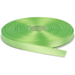 image:image38 Inches x 50 Yards Double Face Solid Satin Ribbon Roll Apple Green