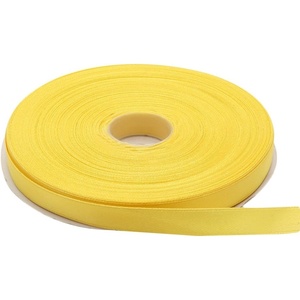 image:image38 Inches x 50 Yards Double Face Solid Satin Ribbon Roll Yellow
