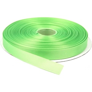 image:imageTopenca Supplies 12 Inches x 50 Yards Double Face Solid Grosgrain Ribbon Roll Apple Green