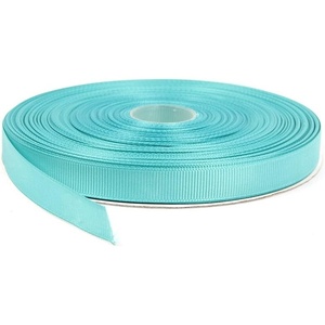 image:imageTopenca Supplies 12 Inches x 50 Yards Double Face Solid Grosgrain Ribbon Roll Aqua Blue