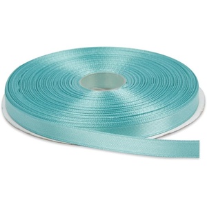 image:imageTopenca Supplies 14 Inches x 50 Yards Double Face Solid Satin Ribbon Roll Aqua Blue
