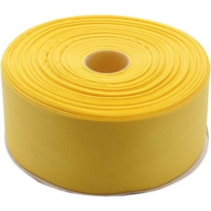 image:imageTopenca Supplies 2 Inches x 50 Yards Double Face Solid Grosgrain Ribbon Roll Yellow