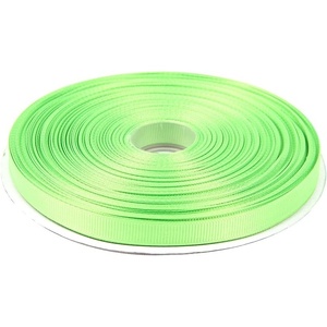 image:imageTopenca Supplies 38 Inches x 50 Yards Double Face Solid Grosgrain Ribbon Roll Apple Green