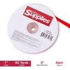 image:imageRed Satin Ribbon 1 Inch amp 50 Yards  Super Soft for Gift Wrapping  Make Beautiful Decorations With Our Durable and Thick Double Faced Roll