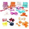 image:imageTopenca Supplies 12 Inches x 50 Yards Double Face Solid Grosgrain Ribbon Roll Orange