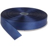 image:image1 Inch x 50 Yards Double Face Solid Satin Ribbon Roll Dark Blue