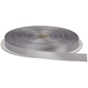 image:image12 Inches x 100 Yards Double Face Solid Satin Ribbon Roll Silver