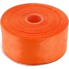 image:image2 Inches x 50 Yards Double Face Solid Satin Ribbon Roll Orange