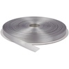 image:image38 Inches x 100 Yards Double Face Solid Satin Ribbon Roll Silver