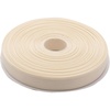 image:imageTopenca Supplies 58 Inches x 50 Yards Double Face Solid Grosgrain Ribbon Roll Ivory