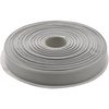 image:imageTopenca Supplies 58 Inches x 50 Yards Double Face Solid Grosgrain Ribbon Roll Silver