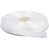 image:imageWhite Ribbon 12 Inch x 50 Yards Double Face Solid Satin Ribbon Roll  Elegant White Satin Ribbon for Gift Wraping Hair Wedding Sewing and Crafts