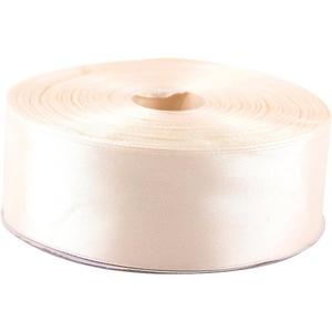 image:image112 Inches x 50 Yards Double Face Solid Satin Ribbon Roll Ivory