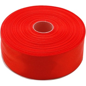 image:image112 Inches x 50 Yards Double Face Solid Satin Ribbon Roll Red