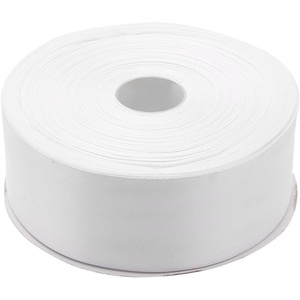 image:image112 Inches x 50 Yards Double Face Solid Satin Ribbon Roll White