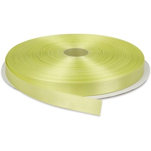 image:image12 Inches x 100 Yards Double Face Solid Satin Ribbon Roll Light Lime Green
