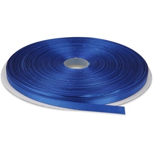 image:image14 Inches x 100 Yards Double Face Solid Satin Ribbon Roll Royal Blue