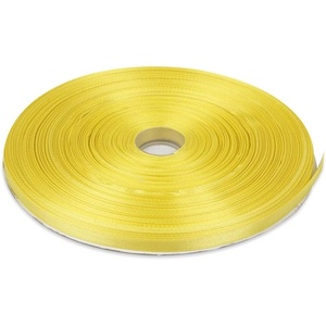 image:image14 Inches x 50 Yards Double Face Solid Satin Ribbon Roll Lemon Yellow