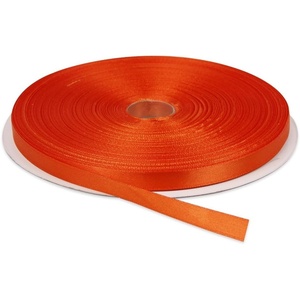 image:image38 Inches x 100 Yards Double Face Solid Satin Ribbon Roll Orange