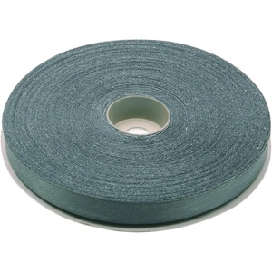 image:image38 Inches x 50 Yards Double Face Solid Satin Ribbon Roll Grey