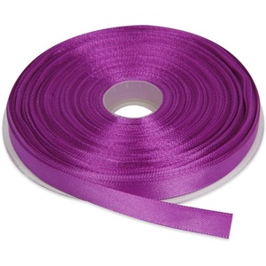image:image38 Inches x 50 Yards Double Face Solid Satin Ribbon Roll Purple