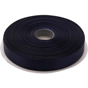 image:image58 Inches x 50 Yards Double Face Solid Satin Ribbon Roll Navy Blue