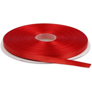 image:imageRed Ribbon 14 Inches x 50 Yards Double Face Solid Satin Ribbon Roll  50 Yards Red Satin for Gift Wrapping Hair Wedding Sewing and Craft