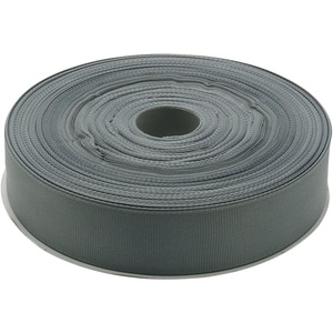 image:imageTopenca Supplies 1 Inch x 50 Yards Double Face Solid Grosgrain Ribbon Roll Grey