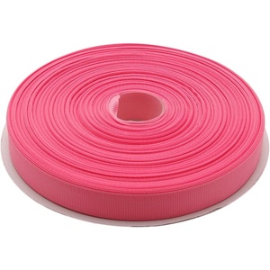 image:imageTopenca Supplies 1 Inch x 50 Yards Double Face Solid Grosgrain Ribbon Roll Pink