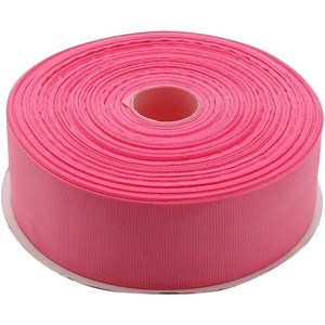 image:imageTopenca Supplies 112 Inches x 50 Yards Double Face Solid Grosgrain Ribbon Roll Pink