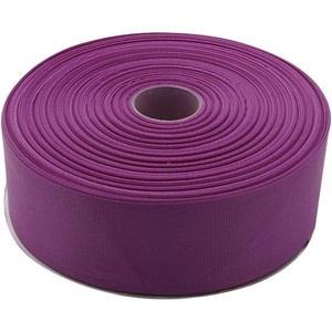 image:imageTopenca Supplies 112 Inches x 50 Yards Double Face Solid Grosgrain Ribbon Roll Purple