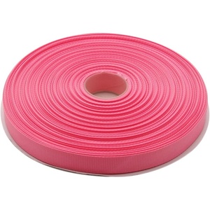 image:imageTopenca Supplies 12 Inches x 50 Yards Double Face Solid Grosgrain Ribbon Roll Pink