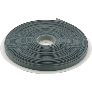 image:imageTopenca Supplies 14 Inches x 50 Yards Double Face Solid Grosgrain Ribbon Roll Grey