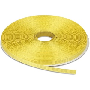 image:imageTopenca Supplies 14 Inches x 50 Yards Double Face Solid Grosgrain Ribbon Roll Lemon Yellow