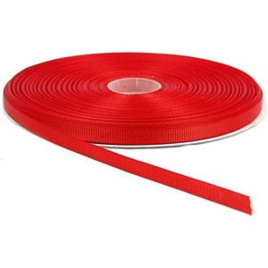 image:imageTopenca Supplies 14 Inches x 50 Yards Double Face Solid Grosgrain Ribbon Roll Red
