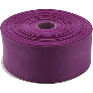 image:imageTopenca Supplies 2 Inches x 50 Yards Double Face Solid Grosgrain Ribbon Roll Purple