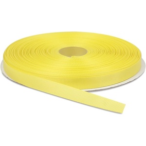 image:imageTopenca Supplies 38 Inches x 50 Yards Double Face Solid Grosgrain Ribbon Roll Lemon Yellow
