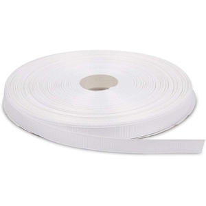 image:imageTopenca Supplies 38 Inches x 50 Yards Double Face Solid Grosgrain Ribbon Roll White