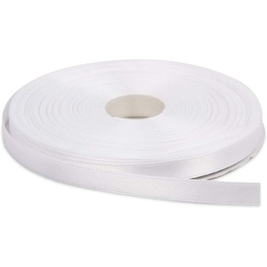 image:imageWhite Ribbon 38 Inch x 50 Yards Double Face Solid Satin Ribbon Roll  Elegant White Satin Ribbon for Gift Wraping Hair Wedding Sewing and Crafts