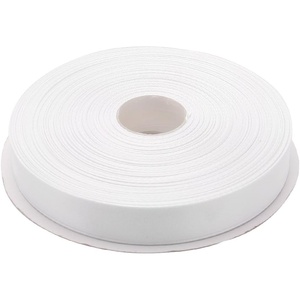 image:imageWhite Ribbon 58 Inch x 50 Yards Double Face Solid Satin Ribbon Roll  Elegant White Satin Ribbon for Gift Wraping Hair Wedding Sewing and Crafts