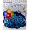 image:image12 Inches Solid Metallic Latex Balloons 50 Pack Dark Blue