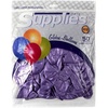 image:image12 Inches Solid Metallic Latex Balloons 50 Pack Lavander
