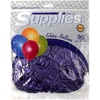 image:image12 Inches Solid Metallic Latex Balloons 50 Pack Purple