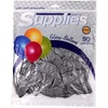 image:image12 Solid Metallic Silver Latex Balloons 50Pack Multiple Colors Available by Topenca Supplies Party