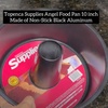 image:imageAngel Food Pan 10 inch Made of NonStick Black Aluminum for Home Kitchen and Catering