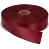 image:image1 Inch x 50 Yards Double Face Solid Satin Ribbon Roll Burgundy