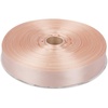 image:image1 Inch x 50 Yards Double Face Solid Satin Ribbon Roll Peach