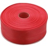 image:image112 Inches x 50 Yards Double Face Solid Satin Ribbon Roll Coral