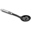 image:imageSlotted Serving Spoon with 13 Offset Angled Handle for Cooking by Topenca is Made of HeatResistant Rustproof Nylon and Stainless Steel and is Safe for Home Kitchen NonStick Cookware